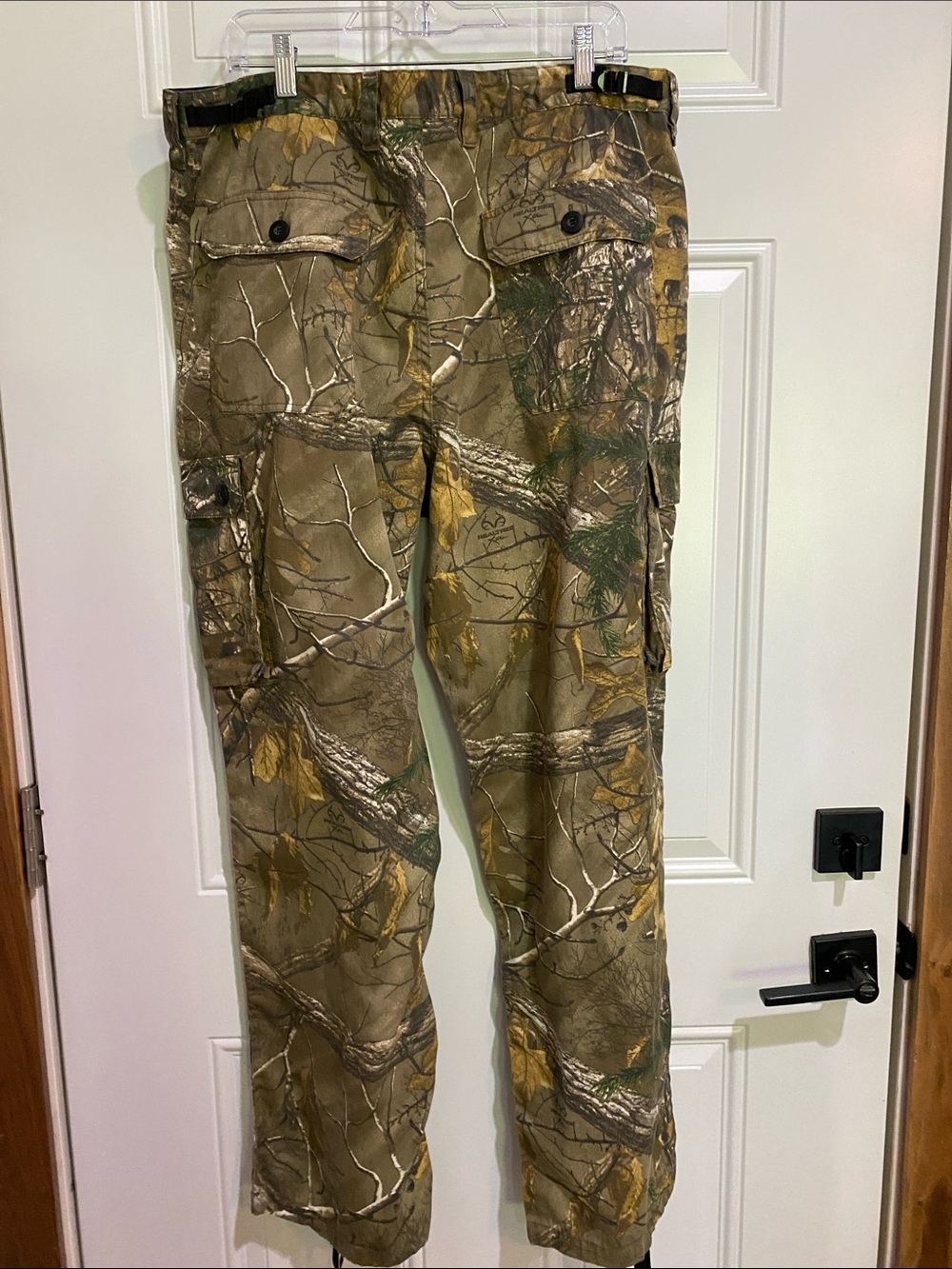 Walls Men's Camo Cargo Pants - Brown Green - Picture 7 of 8